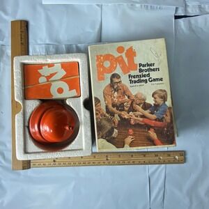 Parker Brothers Pit Frenzied Trading Game Complete with Bell and Cards